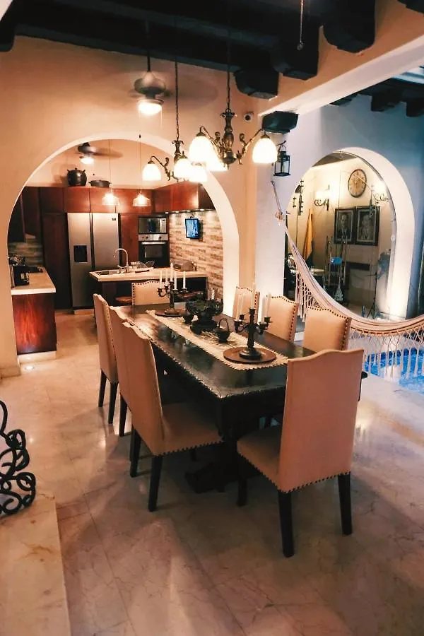 7Esp-4 Casa De 7 Habitaciones Con Piscina Y Wifi En El Centro Historico Cartagena كولومبيا